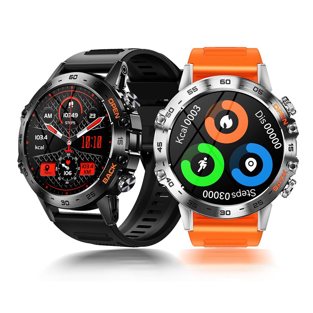 K52 Smart Watch with BT Call for Android/iOS 1.39'' Large IPS Screen Smartwatch Heart Rate Sleep Ste