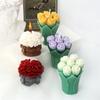 3D Lily Vase Candle Silicone Mold Rose Bouquet Cake Chocolate Silicone Mold Tulip Vase Candle Mold Christmas and New Year Gift