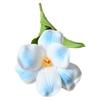 17.3" Artificial Blooming Tulip Flower Real Touch PU Fake Tulip Bouquet with Long Stem for DIY Indoor Home Wedding Office