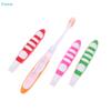 Foldable Travel Toothbrush-Soft Bristle Portable Toothbrush for Business Trip, Camping, Hiking, Hotel, Multi-Color