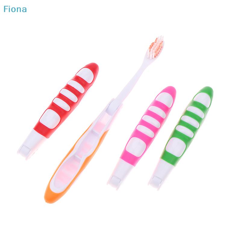 Foldable Travel Toothbrush-Soft Bristle Portable Toothbrush for Business Trip, Camping, Hiking, Hotel, Multi-Color