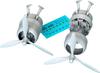 Reskit Engine Propeller Set with Closed Cowling Plastic Model Kit Parts 1/48 PBY-5/5A/OA-10A & (for Revell) RSKU48-0483 (Airplane)