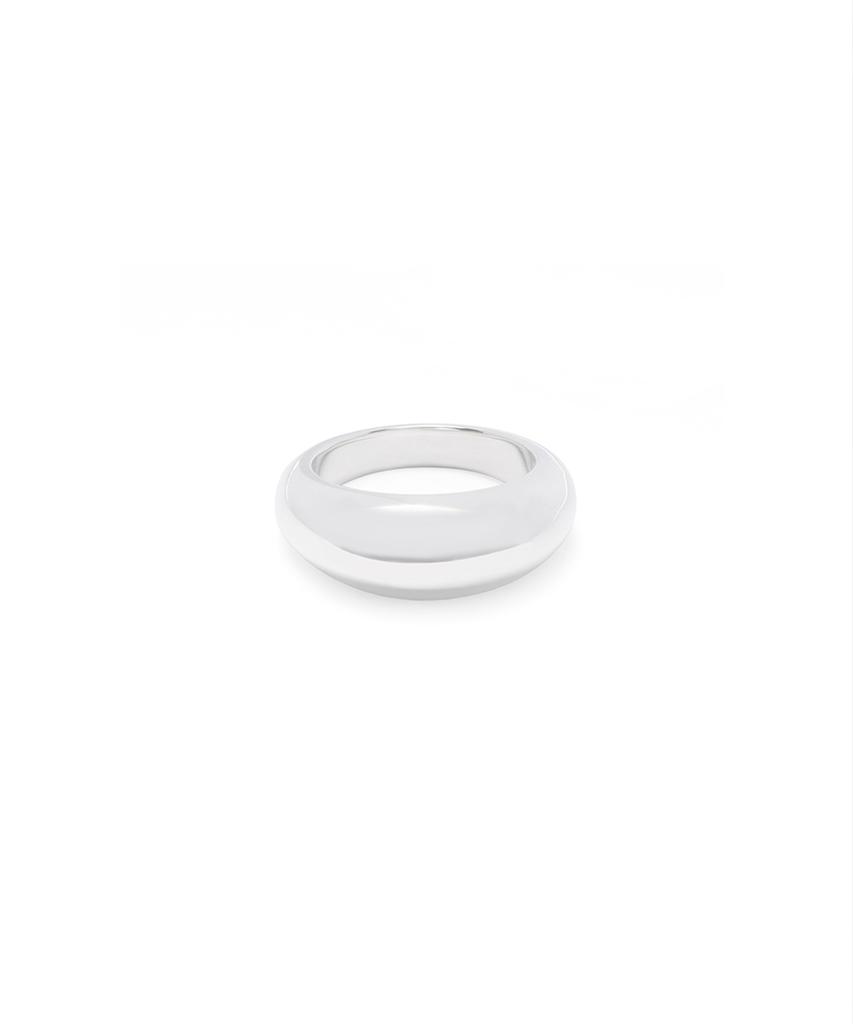 Tacit Crescent Ring
