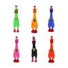 Squeeze Me Giant Rubber Chicken Toy 27-Inch Glow In The Dark Stress Relief Chicken Toy Tie-Dyed Squeaky Prank Gag Gift for Parties