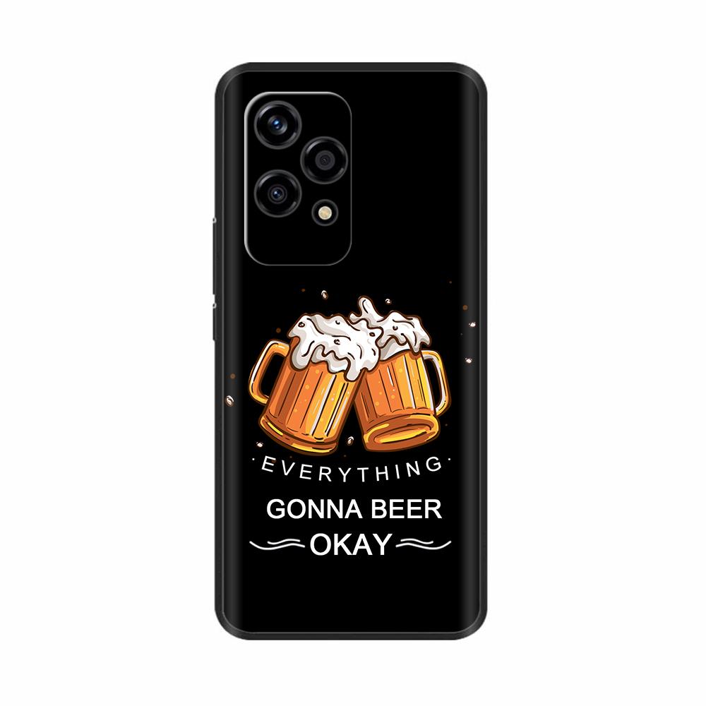 For Honor 200 Lite Case Cute Panda Flower Painted Soft Silicone Phone Cover For Honor 200 Lite 5G Cases For Honor 200Lite Covers