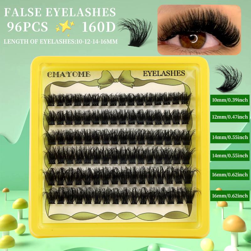 Exclusive Eyelash Extension Kit with Lash Bond and Clusters for Defined Lashes