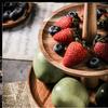 1pcs Wooden Cake Stand 3 floors Tall Tray Cake Display Tray Fruit Plate Tableware Dinner Stands Dessert Restaurant Buffet Plate