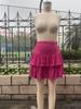 European & American Autumn Sequin Pleated Mini Skirt - Sexy & Solid Color