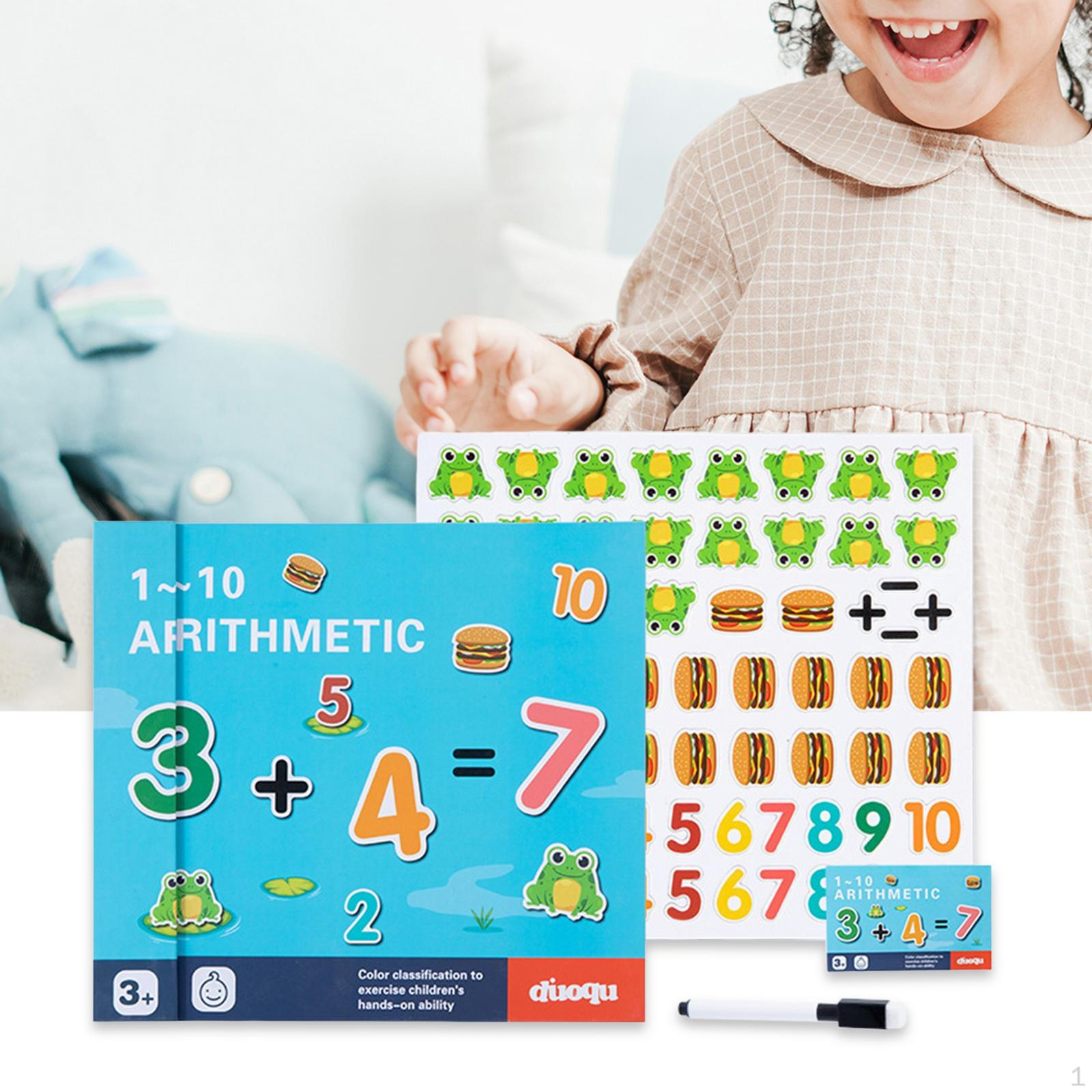 Number Addition and Subtraction Math Toys for Problem Solving 1 to 10 1 to 10