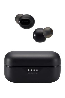 ELECOM Wireless Earphones Bluetooth AAC Compatible Bluetooth 5 Hours Continuous Playback Low Latency Black 5.3 LBT-TWS16BK