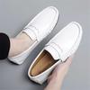 Fashion Light Weight Natural Cowhide Summer Sneakers For Loafers Low Boot Man Sports Running Shoes Tensi Aestthic Seasonal New Fast