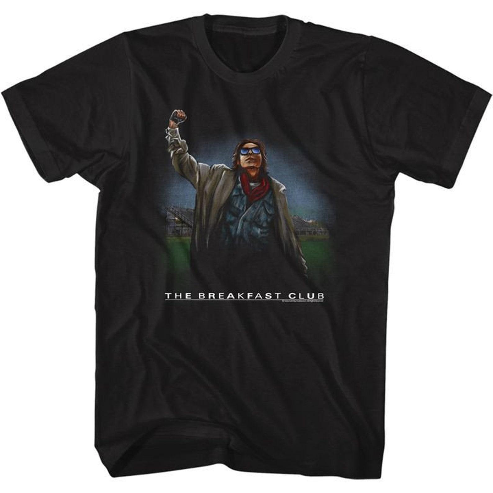 Breakfast Club Fist Pump Black Adult T-Shirt 2XL