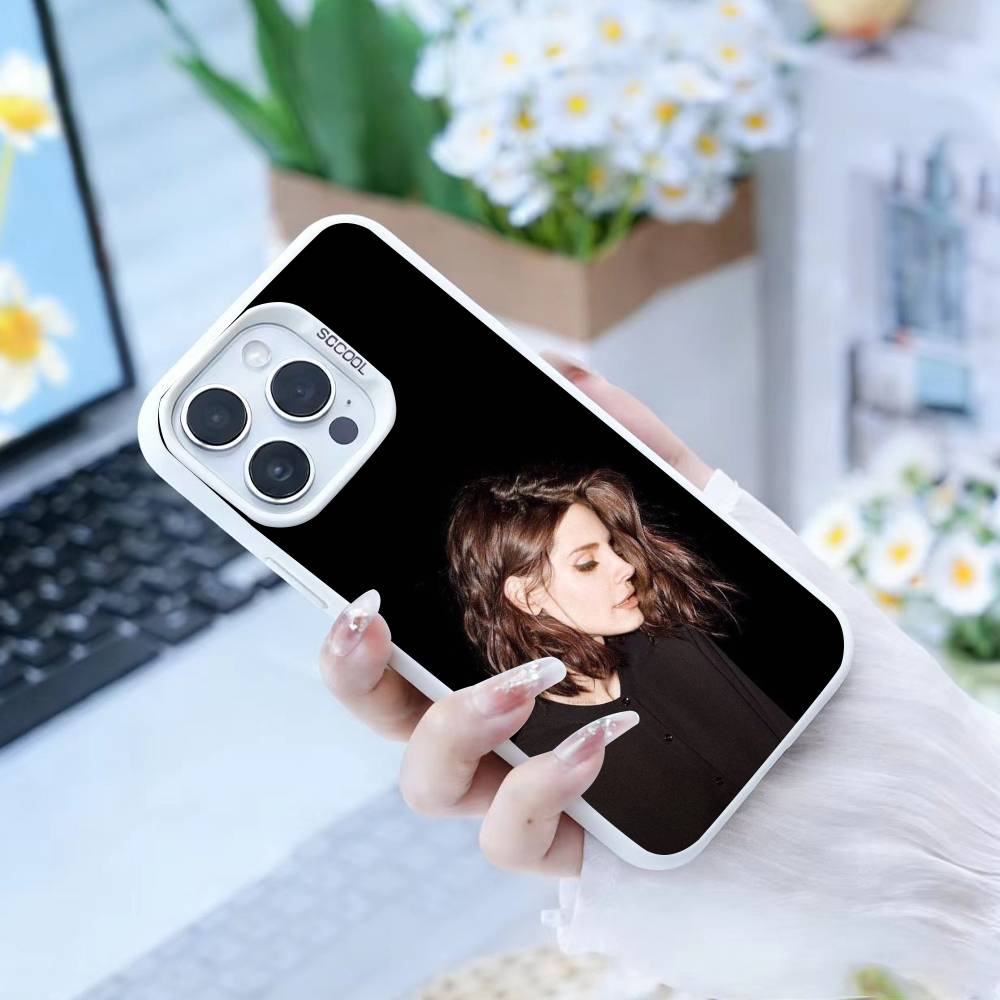 L-Lana Del R-Rey  Phone Case For IPhone 16 17 15 14 12 13 Pro Max white Color Shockproof Cover