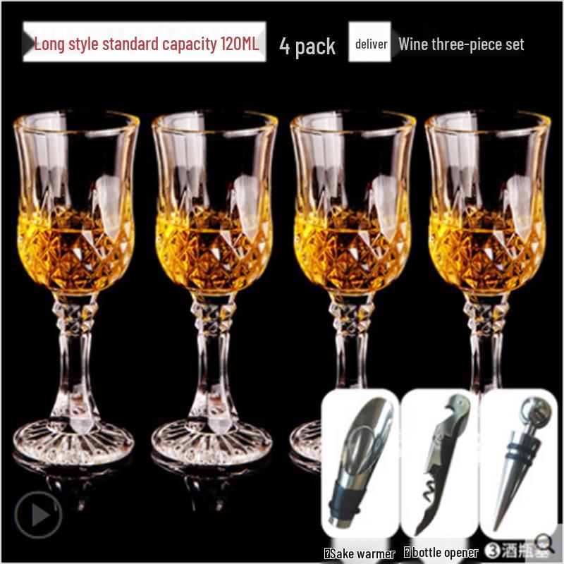 

Flevance European Style Red Wine Glass Set