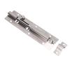 Slide Bolt Latch 6 Inch 304 Stainless Steel Heavy Duty Sliding Bolt Lock Latch for Large Wardrobes Garage Cabinets