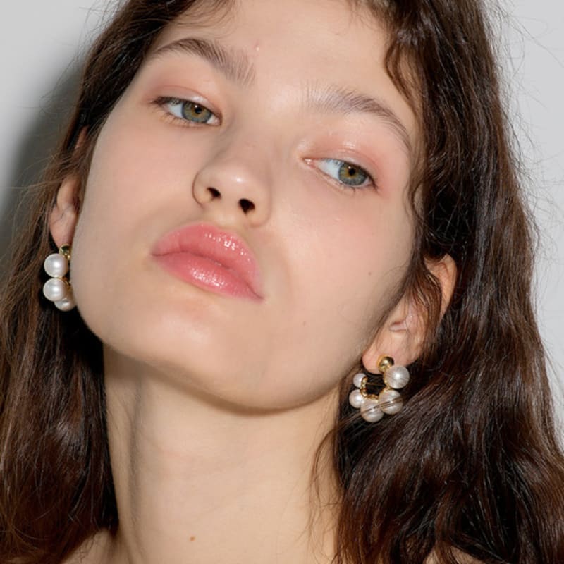 Les Bijoux Philosophy LB_Pearl ring earring