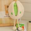 Creative salt-free nut series emotional Beanie doll soothing plush toy sofa decoration bag pendant key chain girls holiday gift