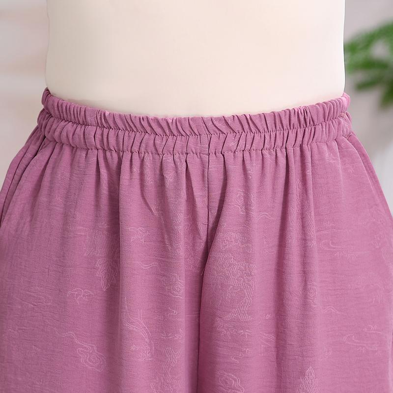 מידות פלוס 3XL-7XL חליפת קיץ לנשים אוברסייז קז'ואל אלגנטי אלגנטי עם שרוולים קצרים סטים של מכנסיים רפויים בגדי קיץ באיכות גבוהה