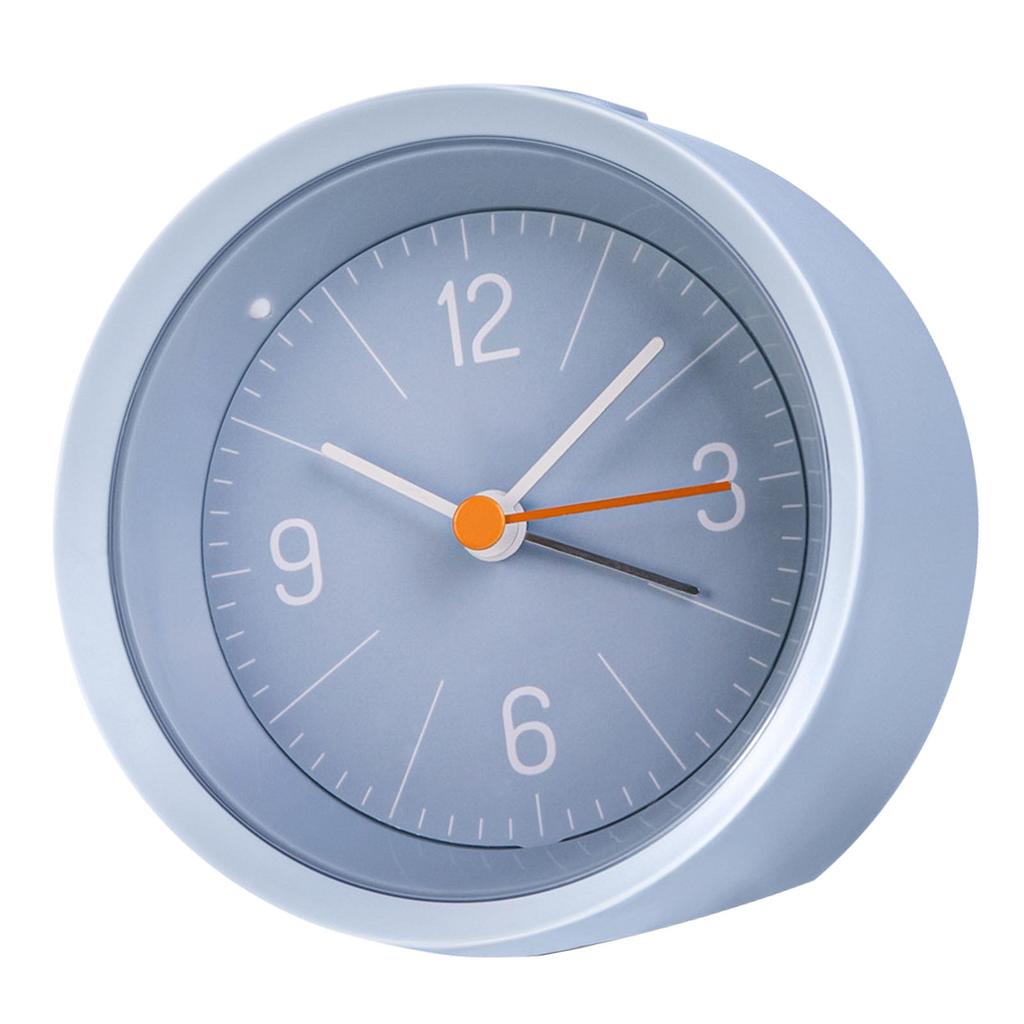 Electronic Alarm Cute Clear Panel Analog Alarm Clock for Bedrooms Shelf Desk