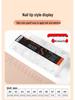 Jieliya Frosted Transparent Ultra-Thin Seamless Nail Tips - Full & Half Cover, No Etching, Size Supplement Included.