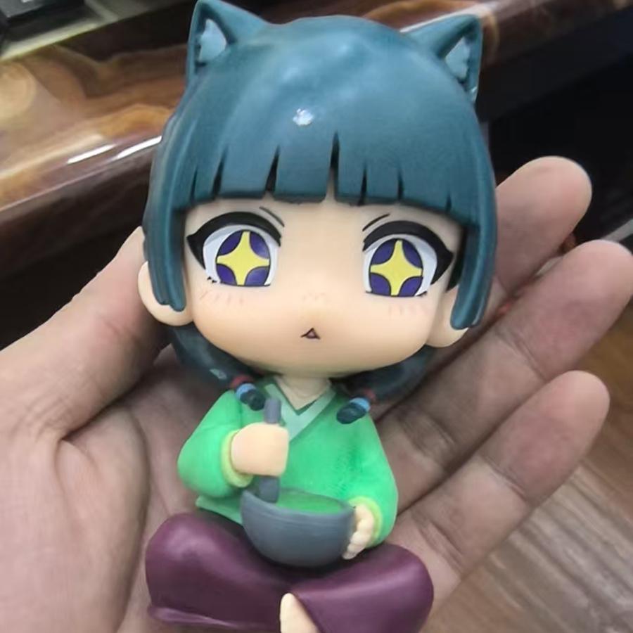9cm Kusuriya no Hitorigoto Anime Model #2372 Jinshi Action Figure #2288 Maomao Figurine PVC Adult Collection Model Doll Playthings