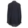Armani Collezioni Striped Pattern Long Sleeve Shirt M Black Men's Used