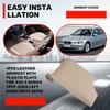 Durable-1Pcs Leather Armrest With Plastic Plate For BMW E46 3 Series 1999-2005 Left Hand Drive Beige