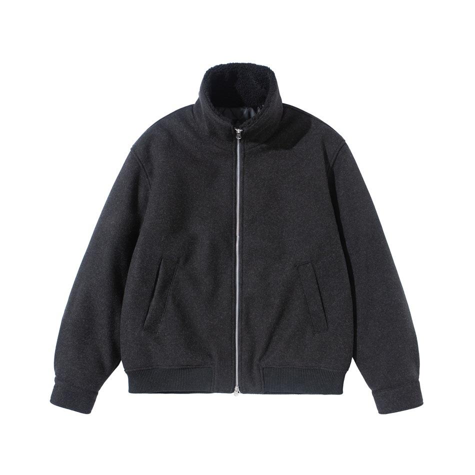 

MAGMANS Men s Retro Wool-Blend Winter Coat with Stand Collar MY9361 XL чорний