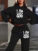 Men's Trendy Casual Hoodie and Sweatpants Set