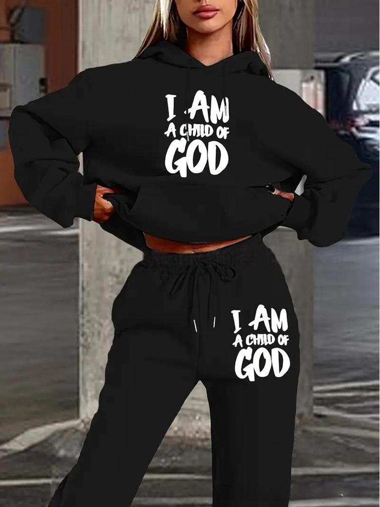 Men's Trendy Casual Hoodie and Sweatpants Set