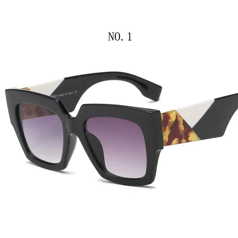 Square Oversized Sunglasses Women Luxury Brand  New Designer Gradient Sun Glasses Big Frame Vintage Eyewear UV400