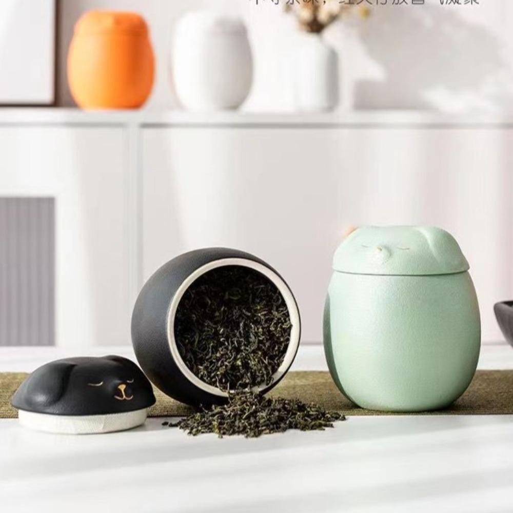Ceramic Ashes Storage Box 200ml Dog Cat Cremation Urns Funeral Urn for Pets  Desktop Decoration