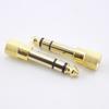 3,5mm Stecker 6,5mm Buchse Stereo Kopfhörer Sender 3,5 6,5 Audio Mic Gitarre Anschlüsse Adapter Mikrofon Audio