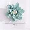 Modern Ceramic Fake Flower Wall Hanging Crafts Decoration Home Livingroom Wall Mural Ornaments Hotel Porch 1D Wall Sticker Art
