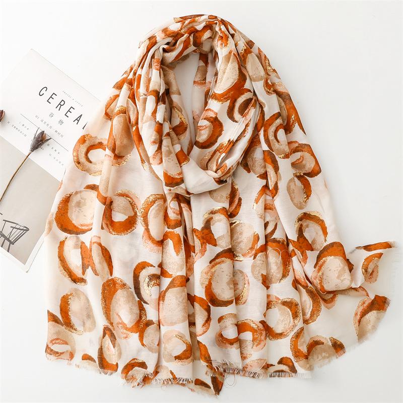 Luxury Women Viscose Scarf Ventilate Summer Beach Shawl Cotton Linen Feeling Tassel Pashmina Muslim Hijab Wrap Lady Turban