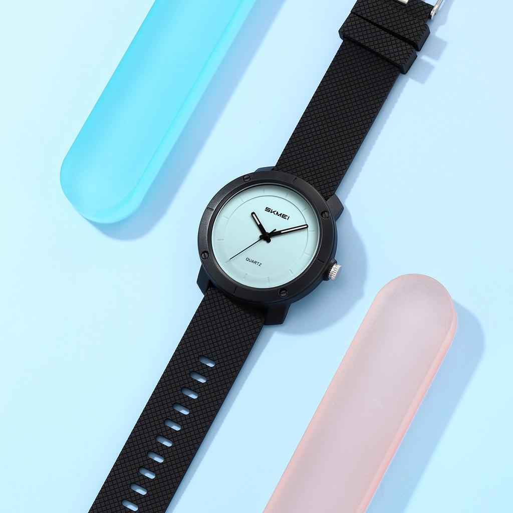 Trend-Modeuhr Studentenparty Prüfung Quarz-Uhr 50 Meter wasserdicht Einfache Herren- und Damen-Paar-Uhr
