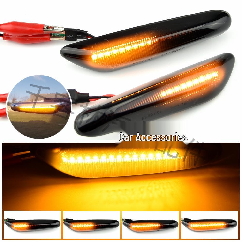 

Желтые бегущие боковые указатели поворота для BMW E46 E60 E82 E87 E90 E91 E92 E93