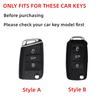 TPU Car Key Case Remote Cover Shell Holder Protector Fob For VW Volkswagen T-ROC Golf 7 Polo Tiguan T-Cross Jetta EOS Beetle