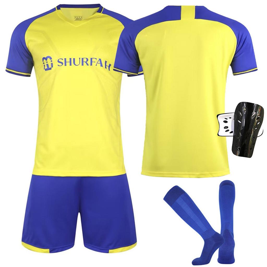 Fotballdrakter Shorts Sokker Sett New Season Shorts Sokker Legging Voksen Barn Størrelser Antrekk