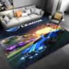 Game Rocket league -Themed Entrance Mat,Non-Slip Mat Area Rug,Room Decor,Outdoor Decor,Kitchen Rug,Doormat - Machine Washable,Easy to Clean