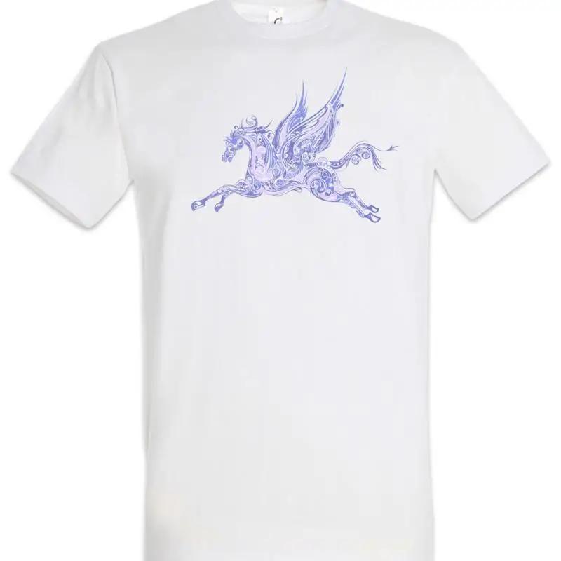 Winged Horse T Shirt Fairies Pegasus Rainbow Horses