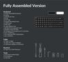 Keychron - Q15 Max QMK Wireless Custom Mechanical Keyboard Fully Assembled Knob / White / Gateron Jupiter Brown