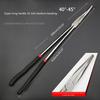 16 Inch Extra-Long Pliers Hand Tool Long Nose Plier Multi-purpose Pliers Straight Nose Pliers 410mm 25 / 45 Degree Bend