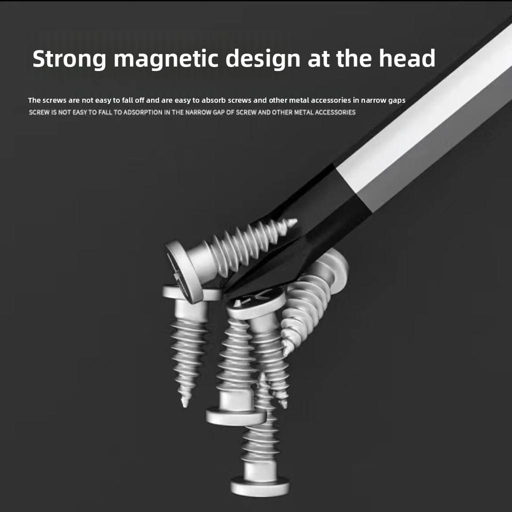 Extra langer Durchschlag-Superharter Magnetschraubendreher