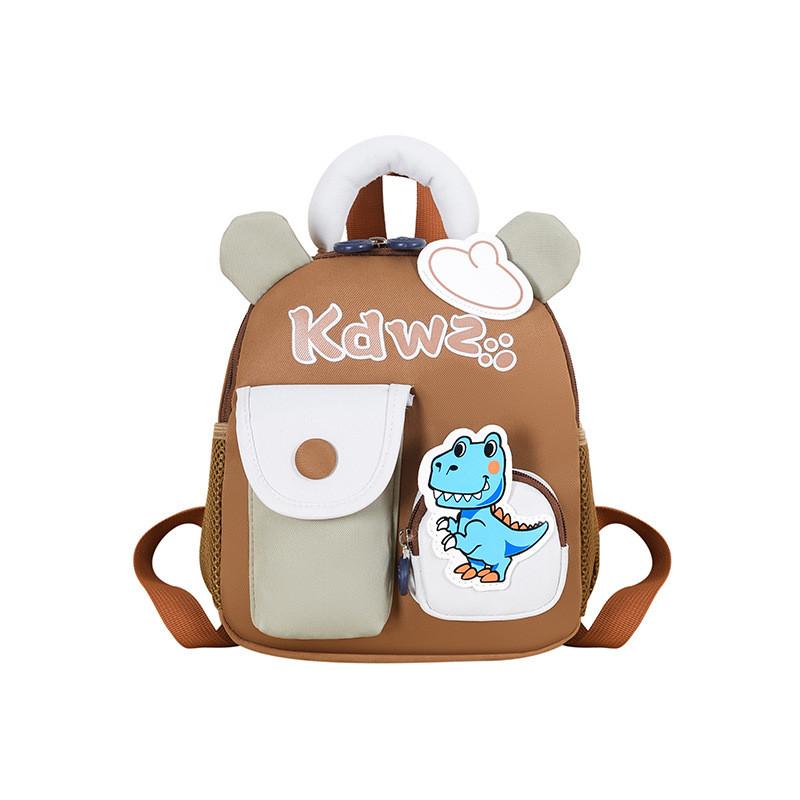 

Cute Bunny Toddler School Backpack With Oxford Fabric For Girls And Boys коричневий