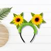 Sunflower Headband Children Headwear Christmas Party Photo Props Party Headwear Cosplay Accessories