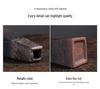 Retro Zen Coarse Pottery Ceramic Vase - Small Flower Holder