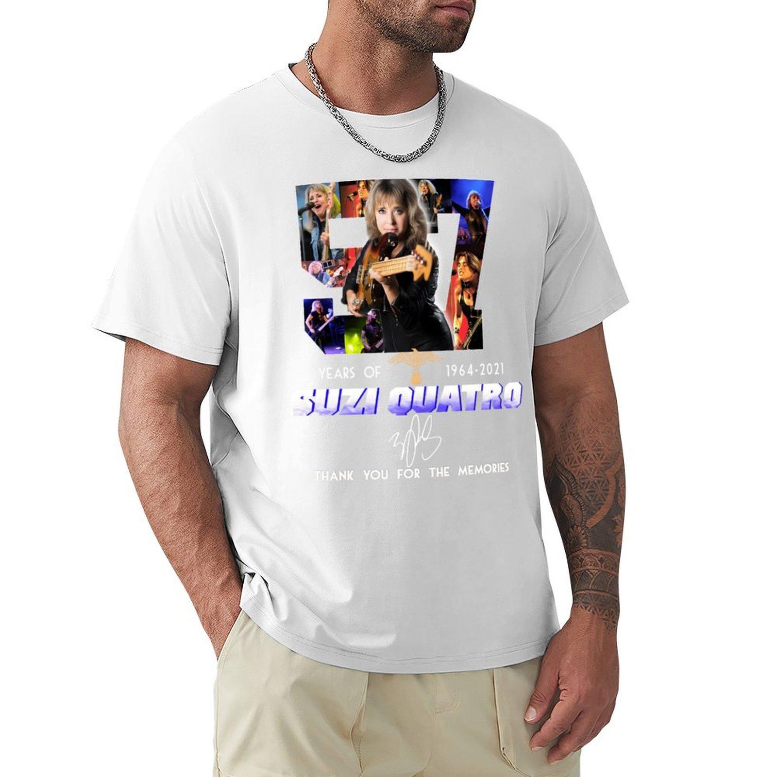 57 Years Of Music Tshirt Casual Basic Short Sleeve Tshirt S