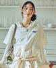 Comfy Hoodie Short Sleeve Anorak Ivory