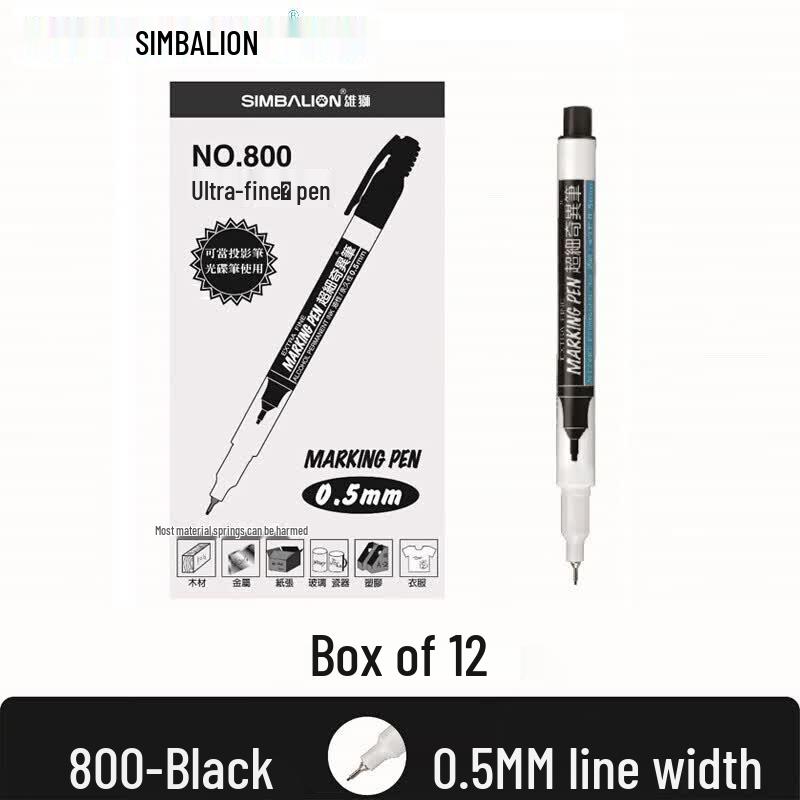 SIMBALION 800 Ultra-Fine Permanent Marker Pen
